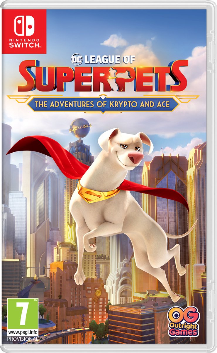 Outright Games DC League Of Super Pets - The Adventures Of Krypto And Ace