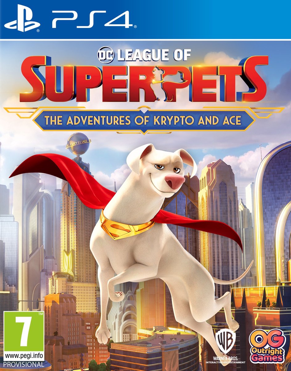 Outright Games DC League Of Super Pets - The Adventures Of Krypto And Ace