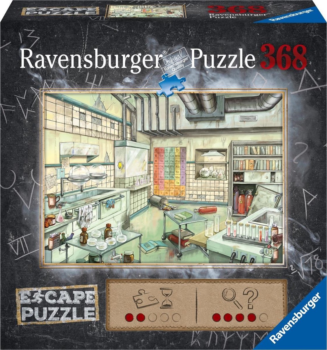 Ravensburger Escape Puzzel Chemistry Lab 368 stukjes