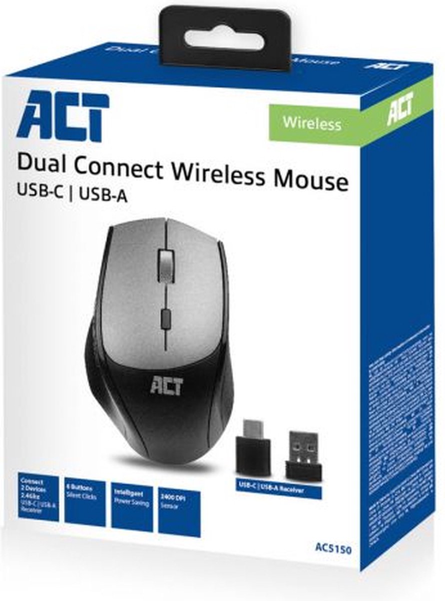 ACT AC5150 dual-connect muis