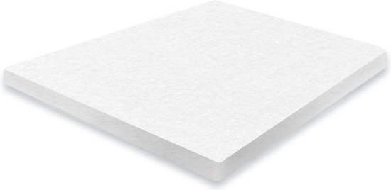 Elegance 200x200cm Topper Molton Stretch Hoeslaken - Molton Topper
