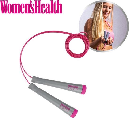 Women's Health Speed Rope - Springtouw - Roze