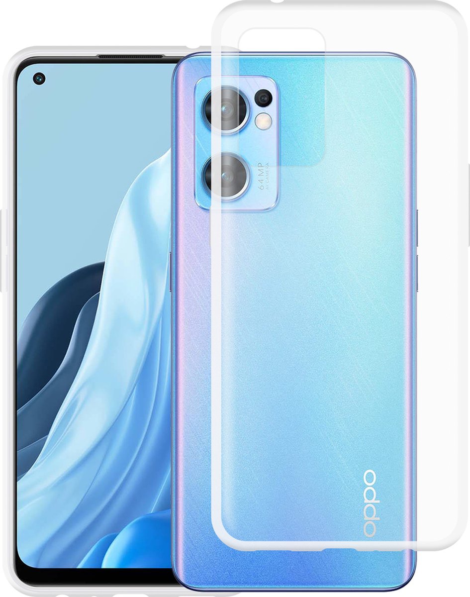 Just in case Soft Oppo Find X5 Lite Back Cover Transparant