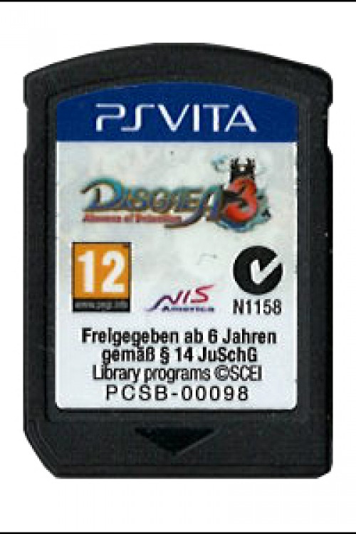 Nis Disgaea 3 Absence of Detention (losse cassette)