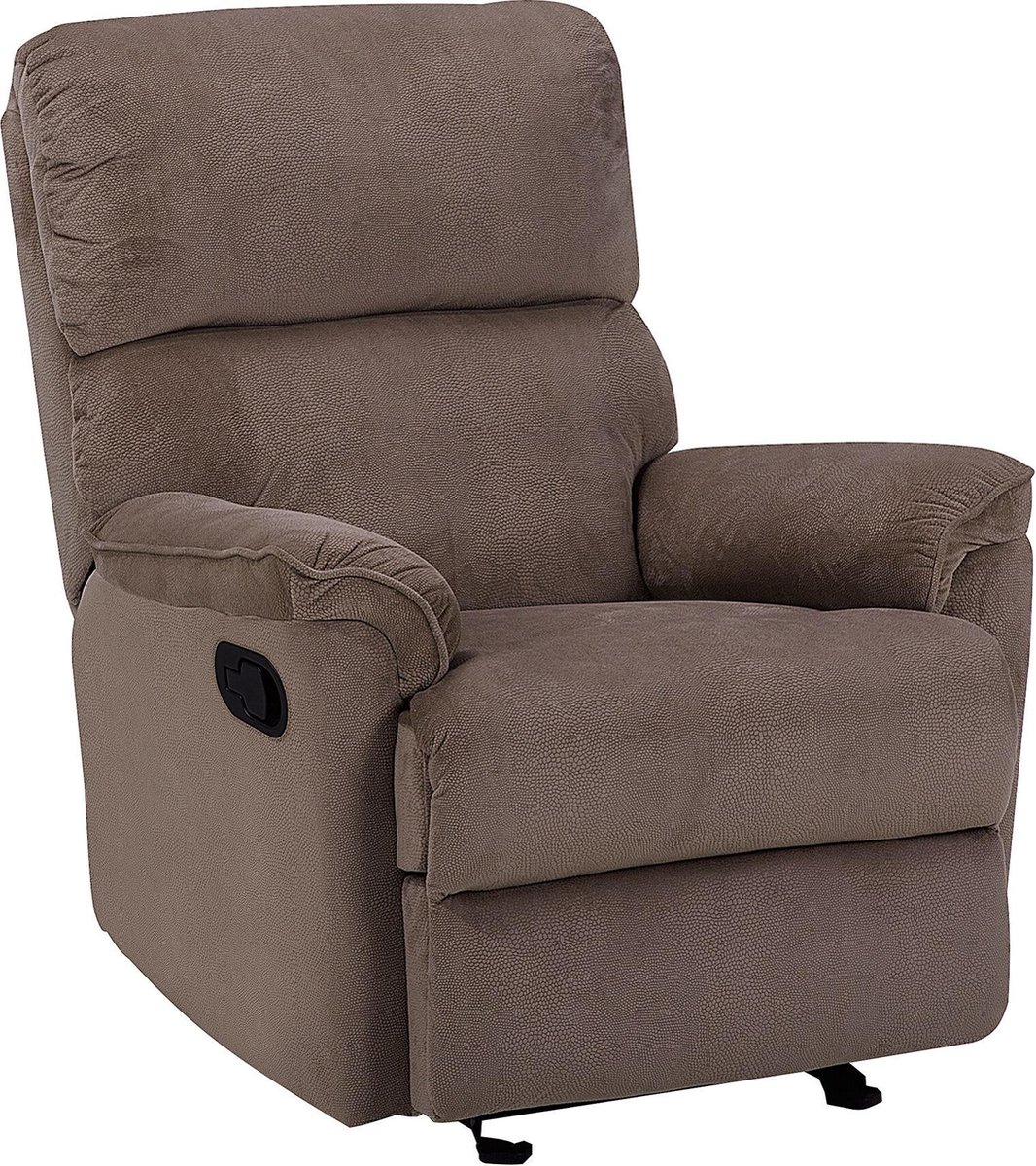 Beliani Everton Fauteuil Polyester 140 X 82 Cm - Bruin