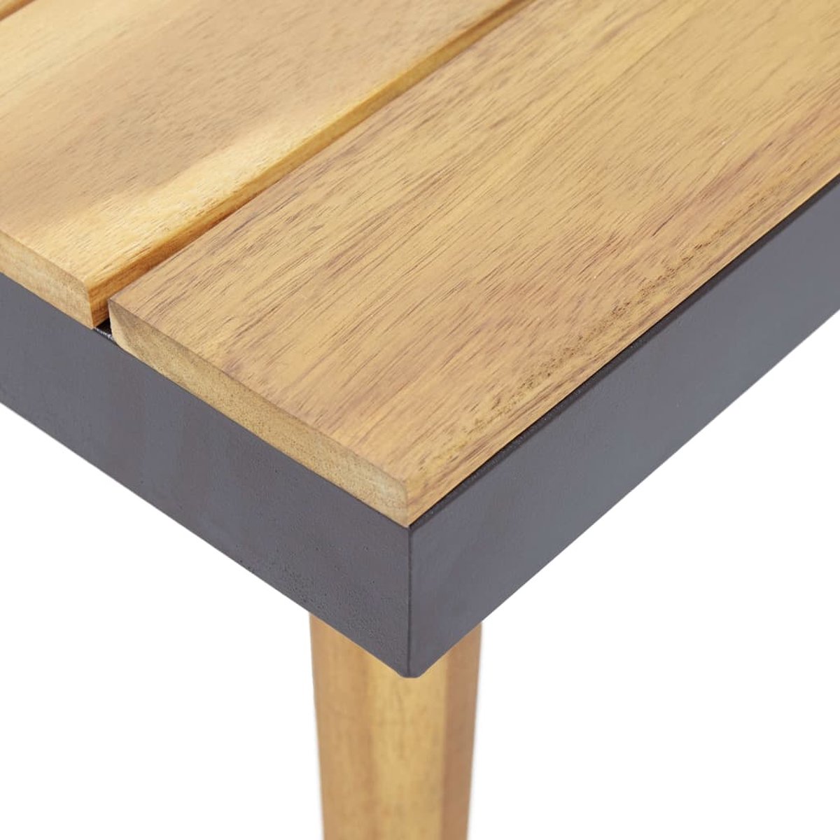 Vidaxl 5-delige Loungeset Met Kussens Massief Acaciahout - Bruin