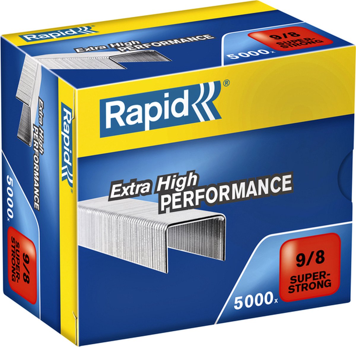 Rapid Nieten 9/8 Verzinkt/doos 5000