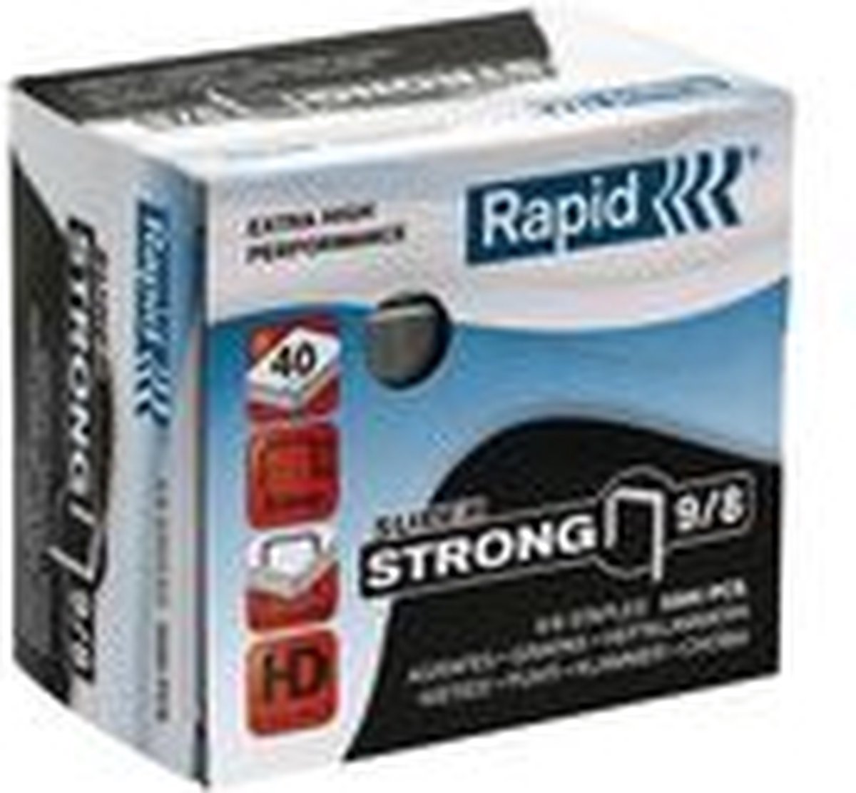 Rapid Nieten 9/8 Verzinkt/doos 5000