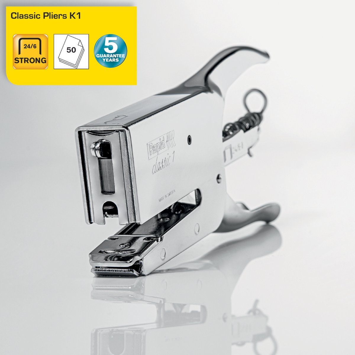 Rapid Niettang Classic K1 Chroom - Silver