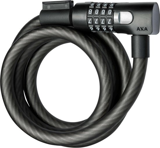 AXA Kabelslot Resolute C15-180 - Ø15 Mm / 1800 Mm - Zwart