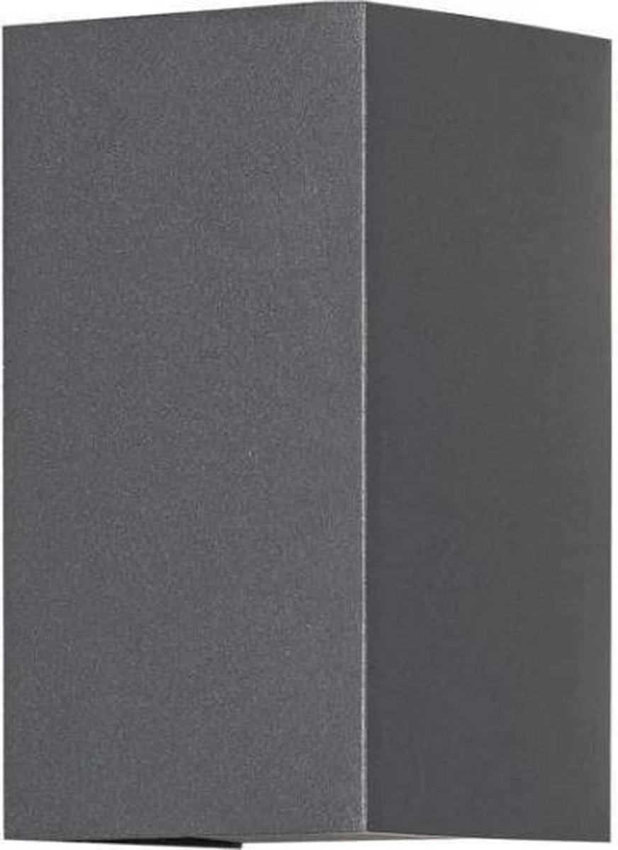 Konstsmide Wandlamp Cremona Led 17 Cm 480lm Aluminium - Grijs