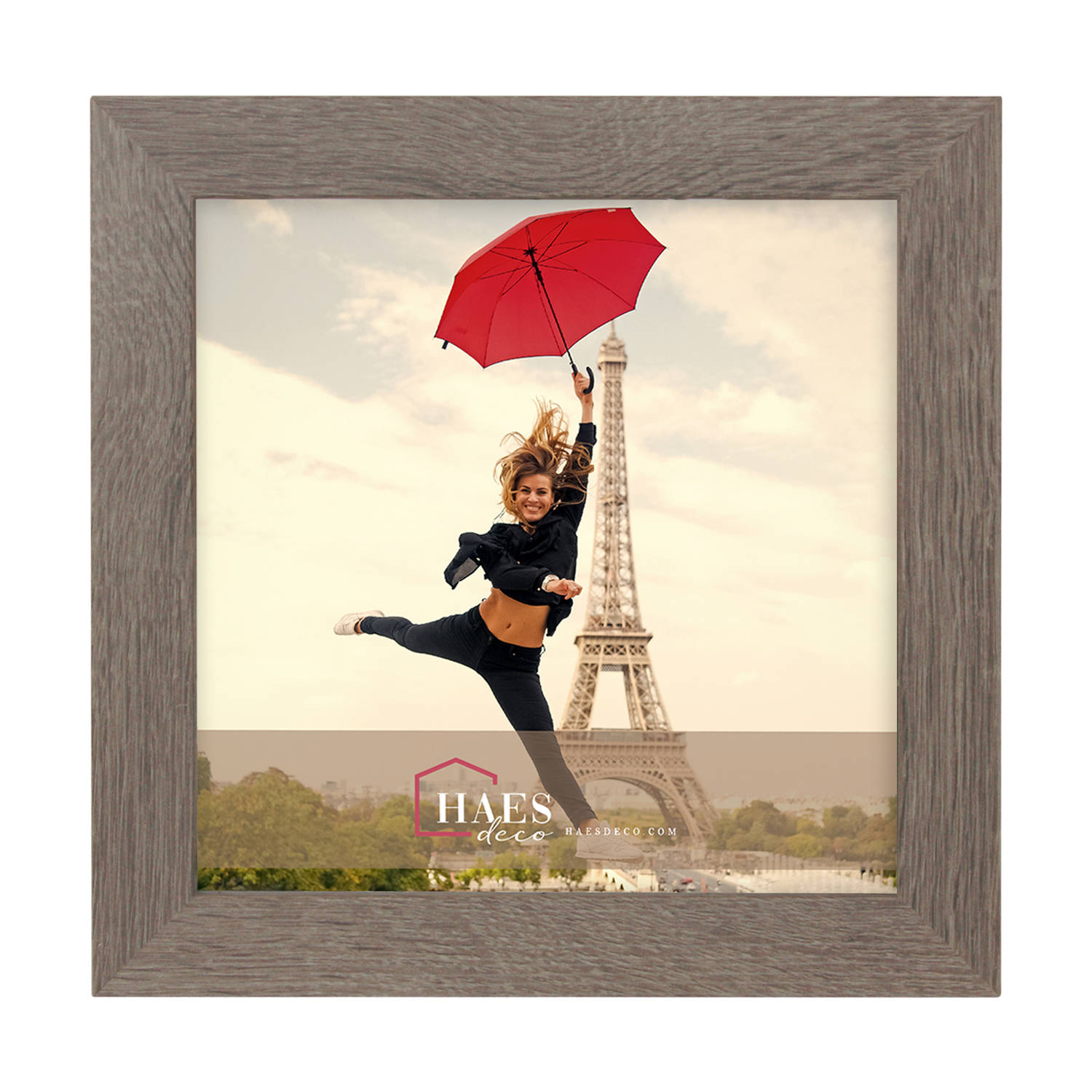 HAES deco - Houten Fotolijst Paris 20x20 - Sp001225 - Bruin