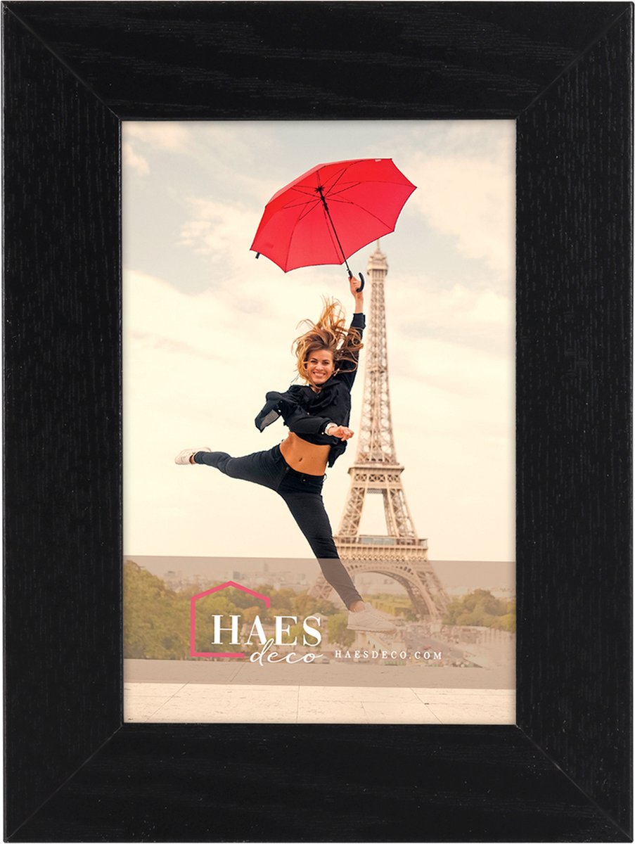 HAES deco - Houten Fotolijst Paris 10x15 - Sp001101 - Zwart