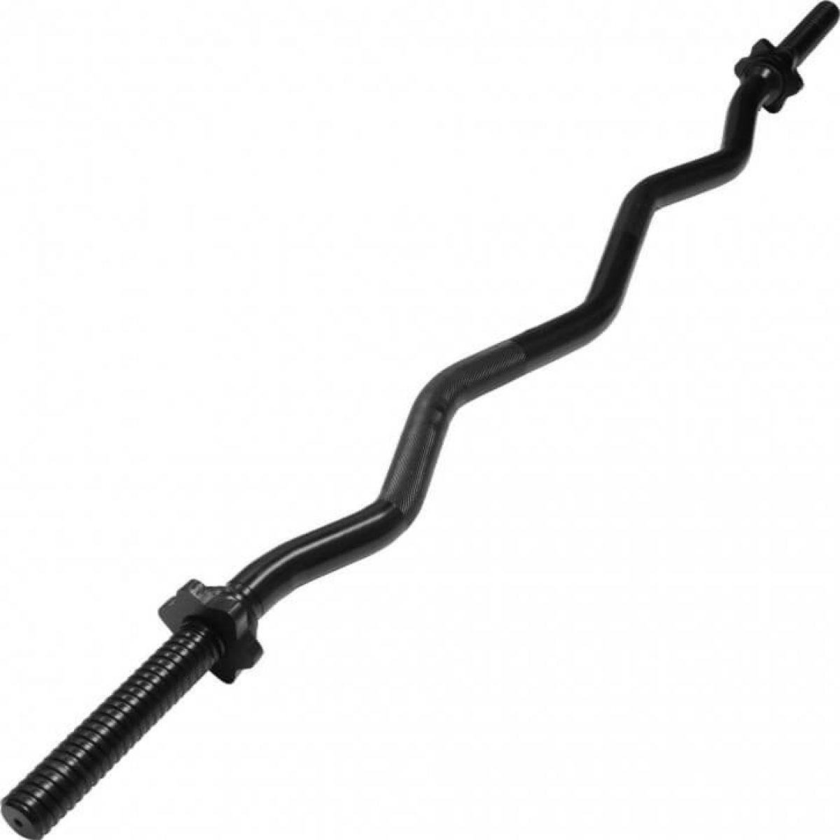 Gorilla Sports Ez Curl Stang - Halterstang - Barbell - 120 Cm - 30 Mm - Incl.