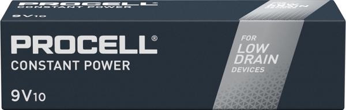 Duracell Procell Constant 9v / 6lr61 10 Pack