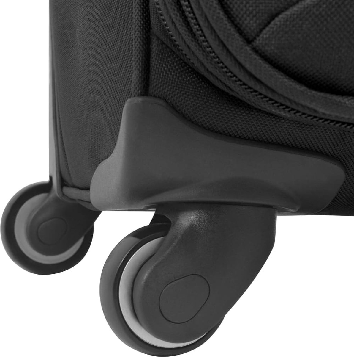 Vidaxl Trolleyset 3-delig - Zwart