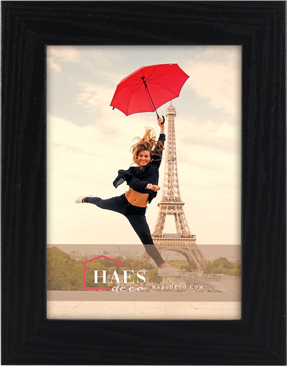 HAES deco - Houten Fotolijst Paris 13x18 - Sp001131 - Zwart