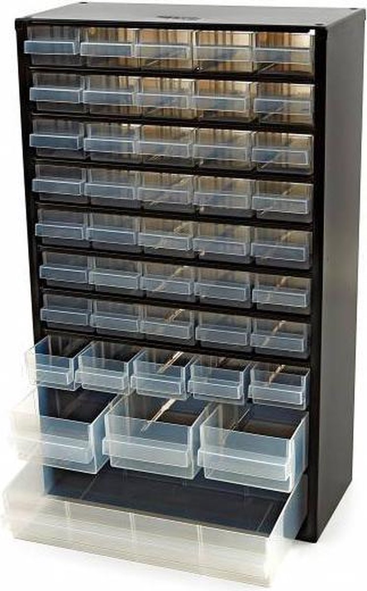 Raaco Ladekast Met 44 Laden C 11-44 - Zwart