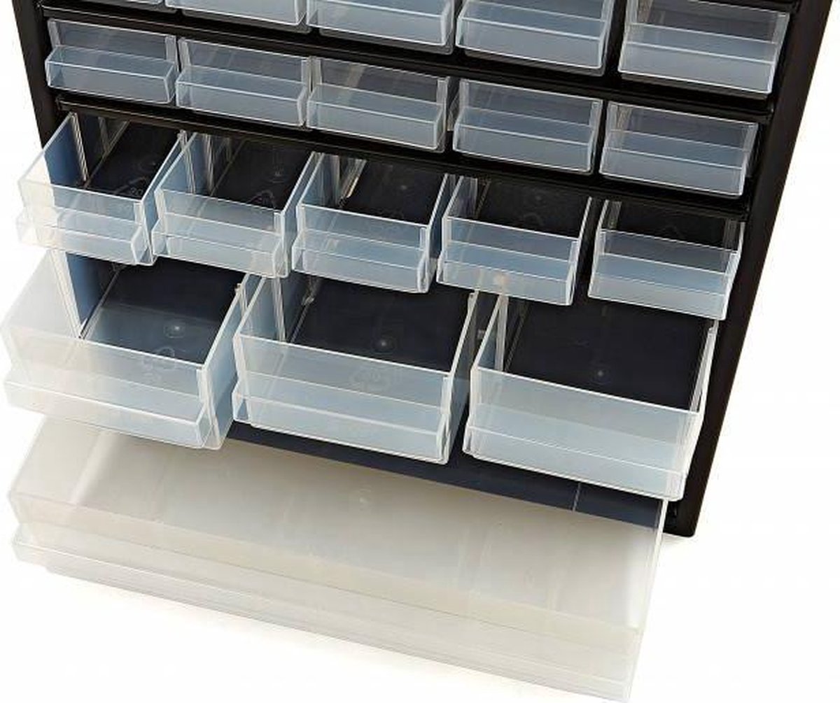 Raaco Ladekast Met 44 Laden C 11-44 - Zwart