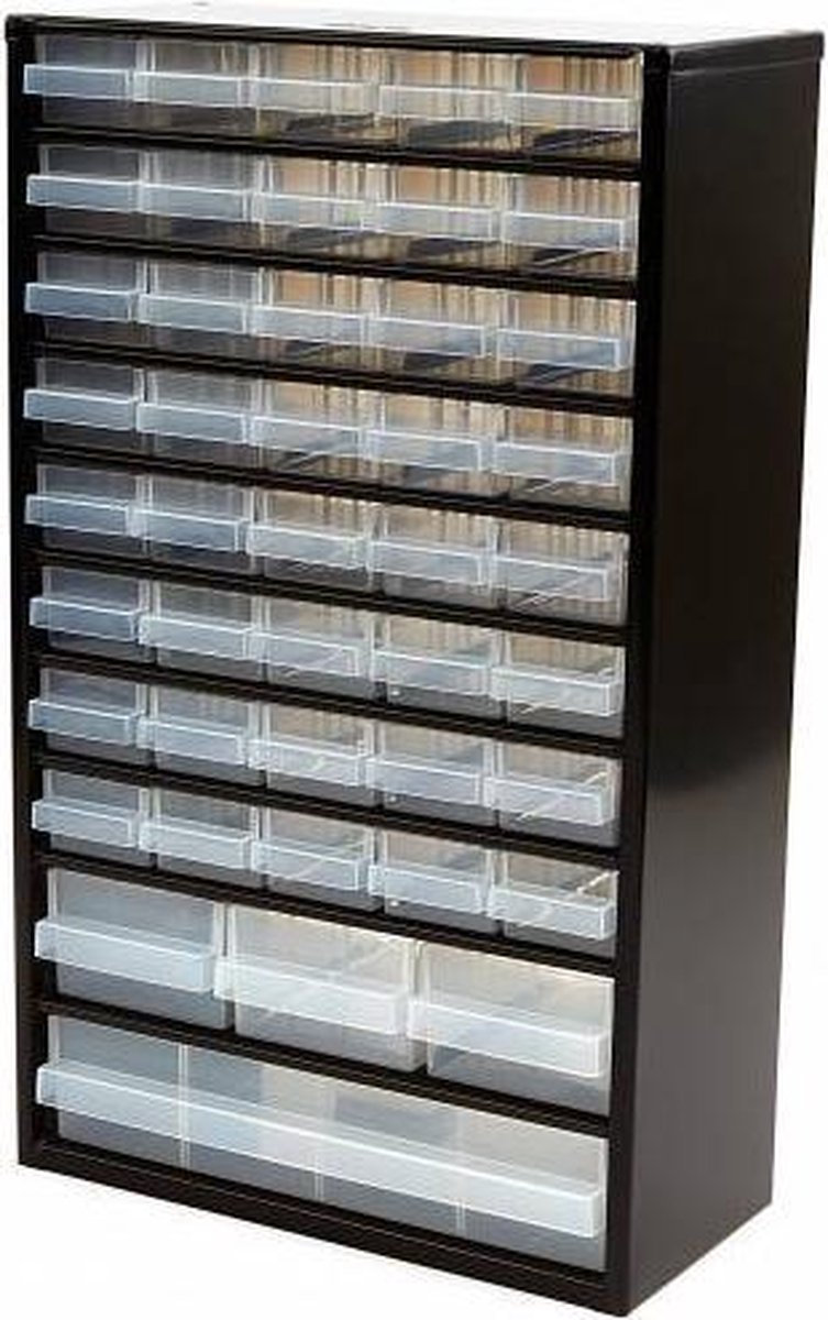 Raaco Ladekast Met 44 Laden C 11-44 - Zwart