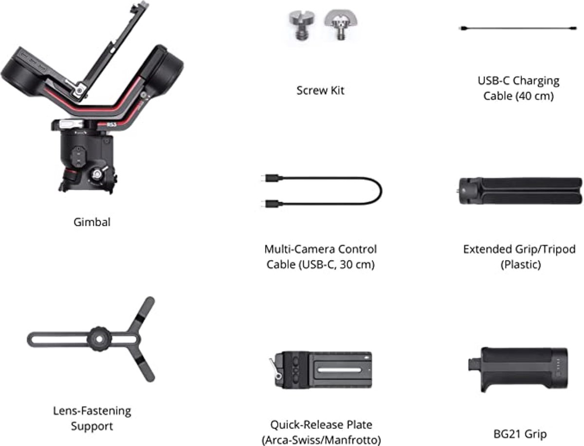 DJI RS 3 - Zwart