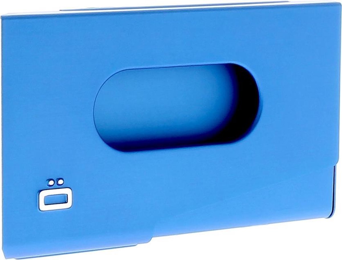 Ögon Designs Visitekaarthouder 10,5 X 6,1 Cm Aluminium - Blauw