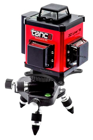 TancCo Kruislijnlaser 360 gr | | 3D Liner 16 Electronic | Tanc Co | Li-Ion batterij | in koffer | 3042013 - Groen