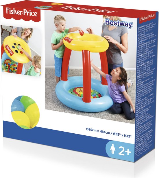 Bestway Ballenbad - Fisher Price - Model 93541 - Incl. 15 Ballen