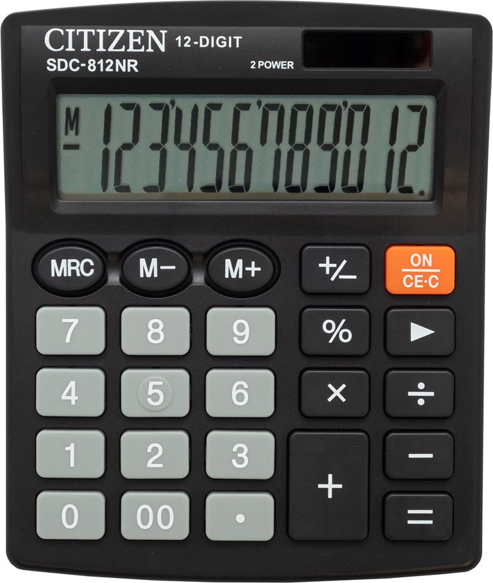 Citizen Calculator Desktop Business Line - Zwart
