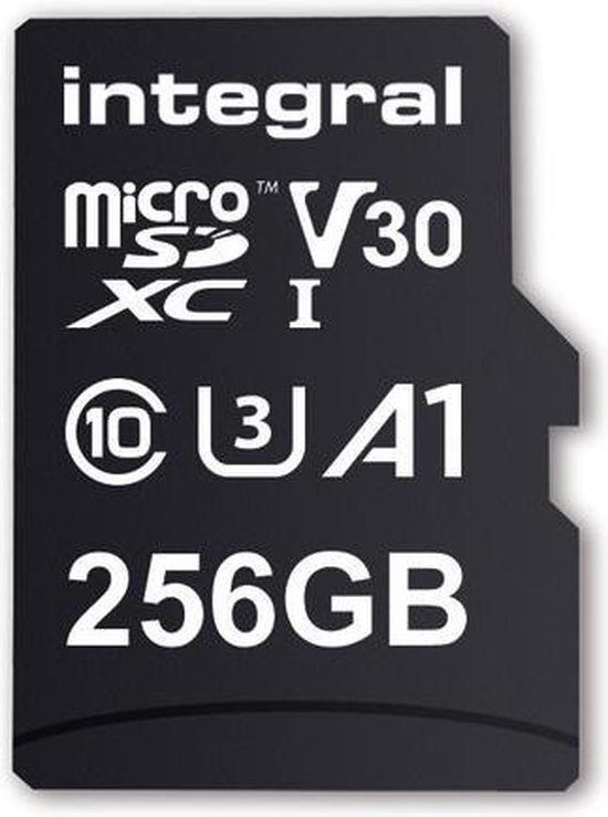 Integral Secure Digital Kaart 256gb Micro Sdxc V30