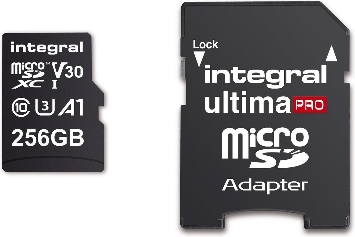 Integral Secure Digital Kaart 256gb Micro Sdxc V30