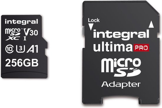 Integral Secure Digital Kaart 256gb Micro Sdxc V30