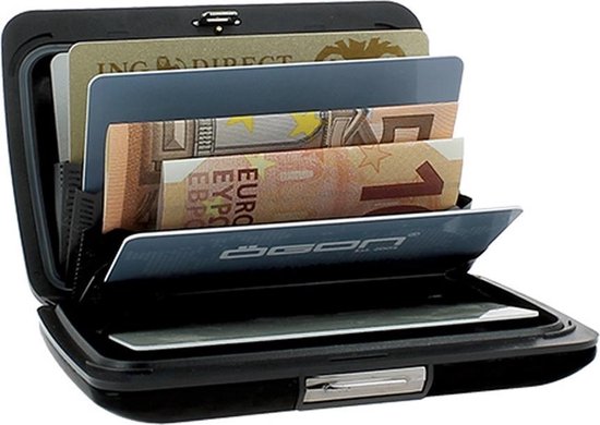 Ögon Designs Pasjeshouder Rfid 10,9 X 7,6 Cm Aluminium Navy - Blauw
