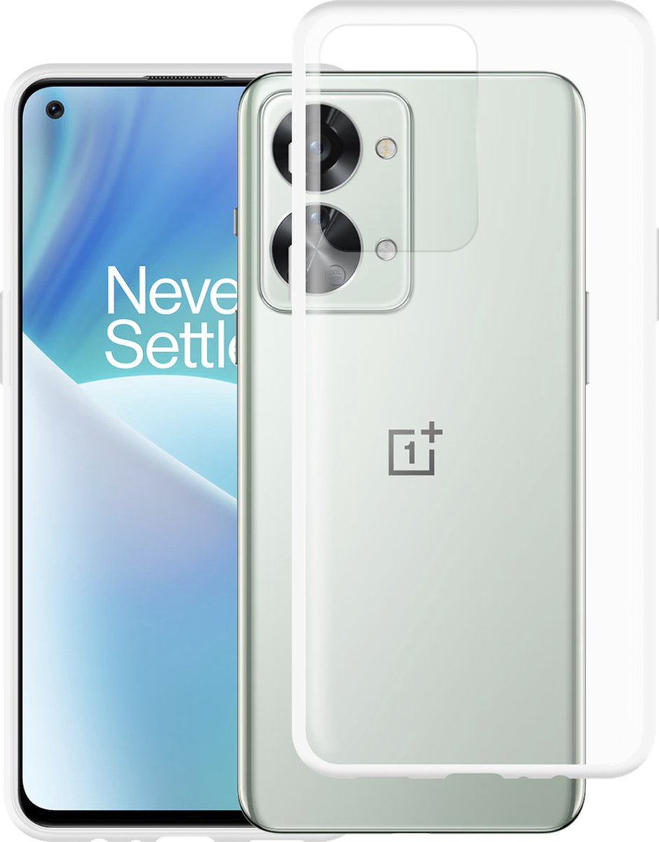 Just in case Soft OnePlus Nord 2T Back Cover Transparant