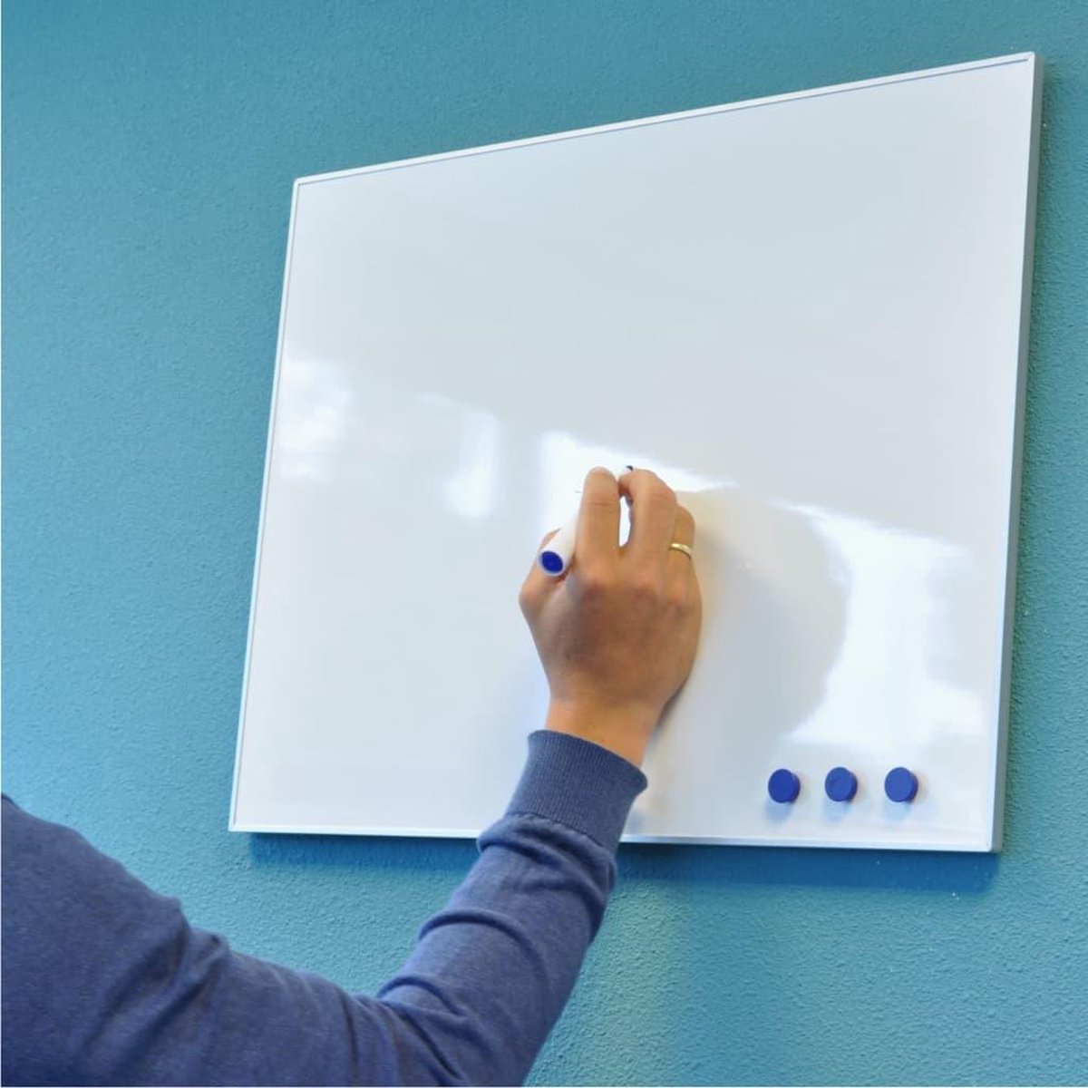 Desq Whiteboard Magnetisch Ontwerp 45x60 Cm