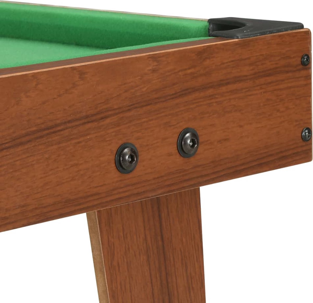 Vidaxl Minipooltafel 3 Feet 92x52x19 Cm En Groen - Bruin