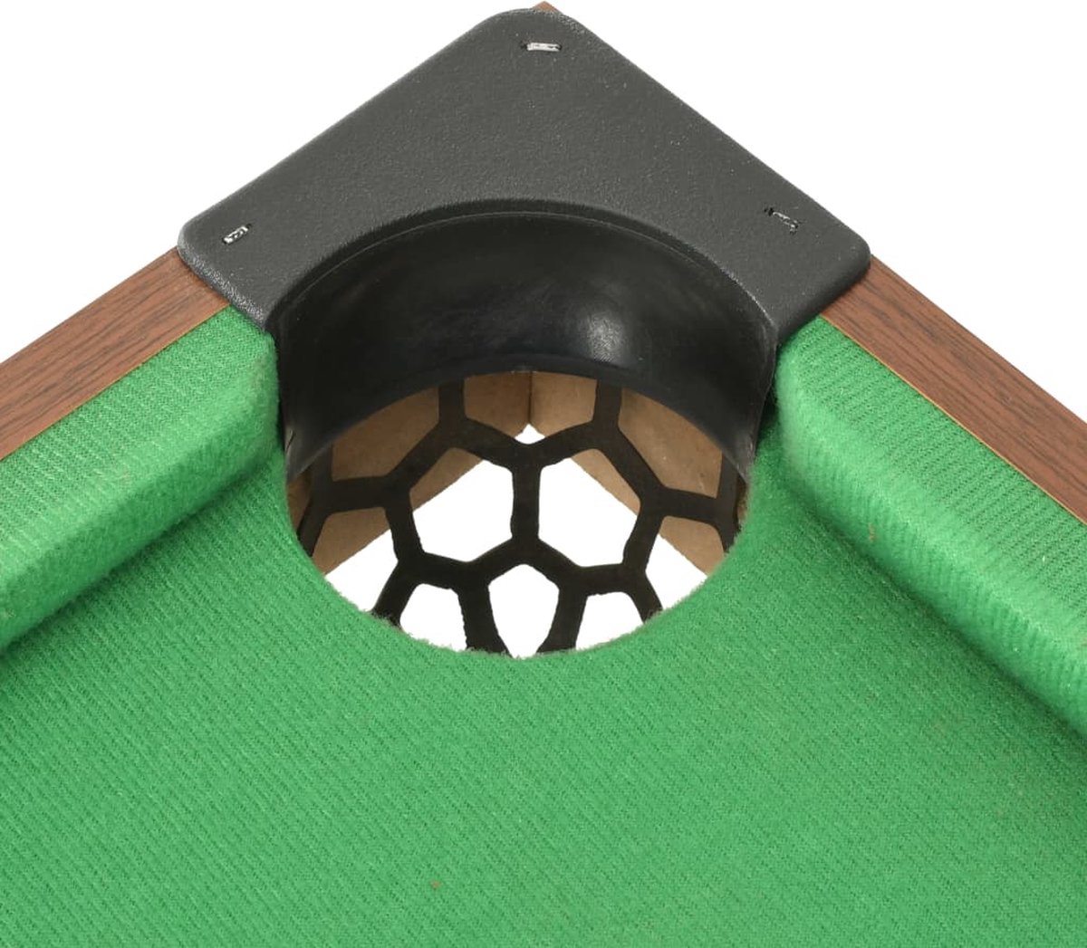 Vidaxl Minipooltafel 3 Feet 92x52x19 Cm En Groen - Bruin