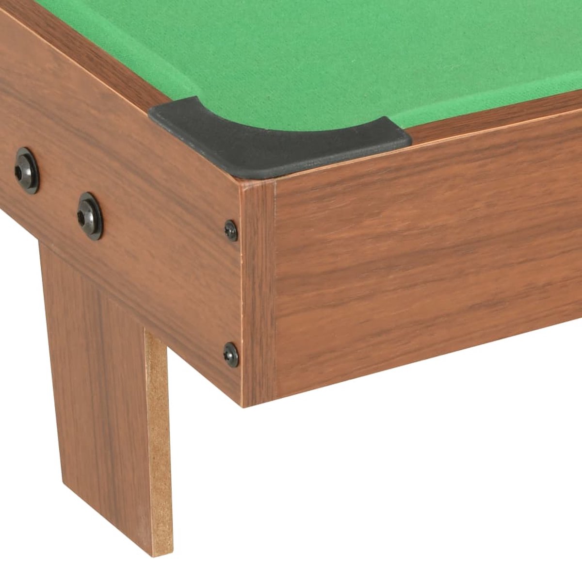 Vidaxl Minipooltafel 3 Feet 92x52x19 Cm En Groen - Bruin