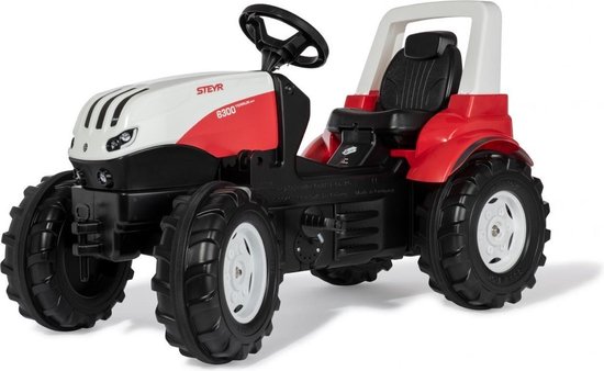 Rolly Toys Traptractor Steyr/zwart 146 X 52,5 X 77 Cm - Rood