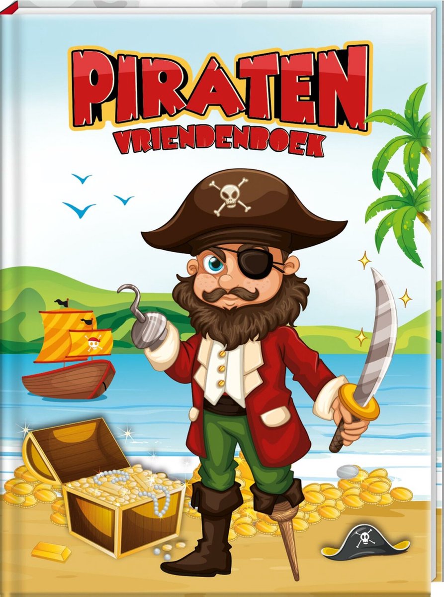 Benza Vriendenboek - Piraten