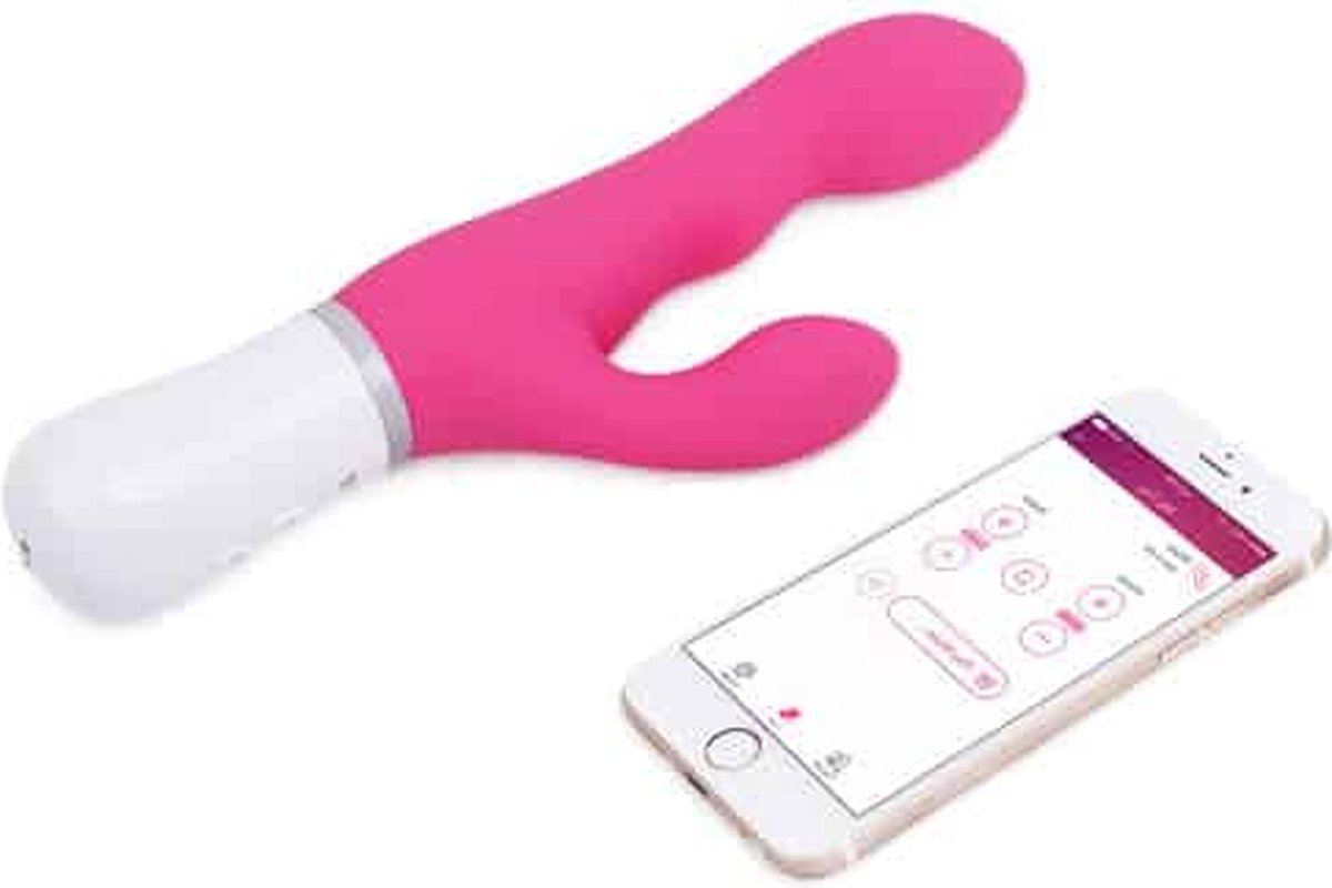Lovense Nora Rabbit vibrator - Roze