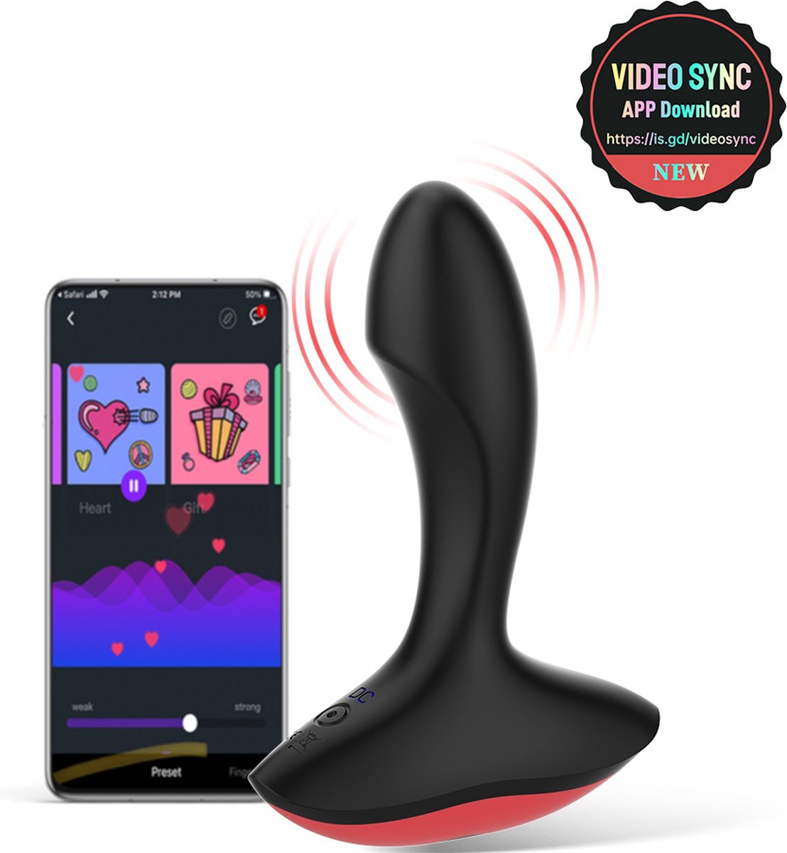 Magic Motion Solstice Prostaatvibrator - Zwart