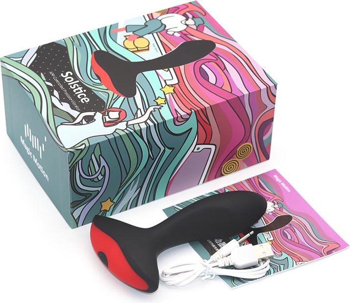 Magic Motion Solstice Prostaatvibrator - Zwart