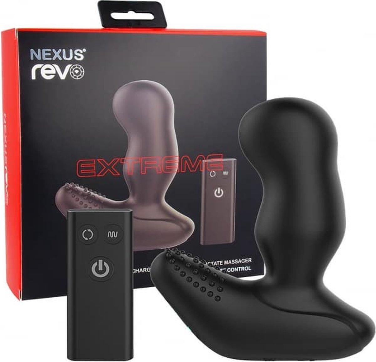 Nexus Revo Extreme Supersized Roterende Prostaatvibrator - Zwart