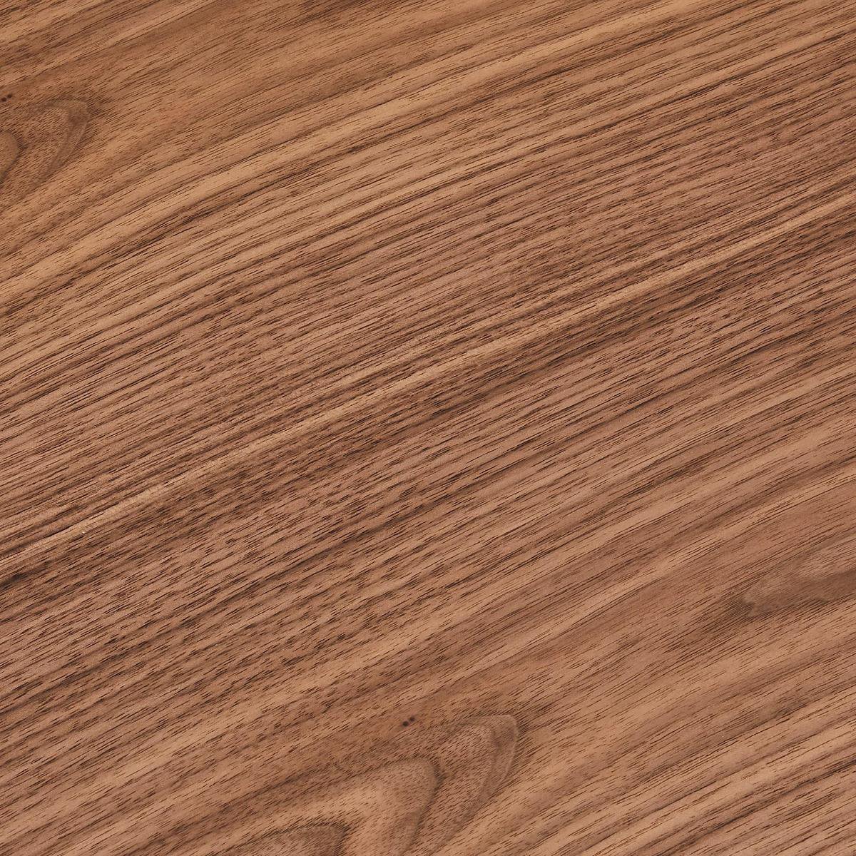 Tori Salontafel 70x70 Cm Walnoot Fineer, Zwart. - Bruin