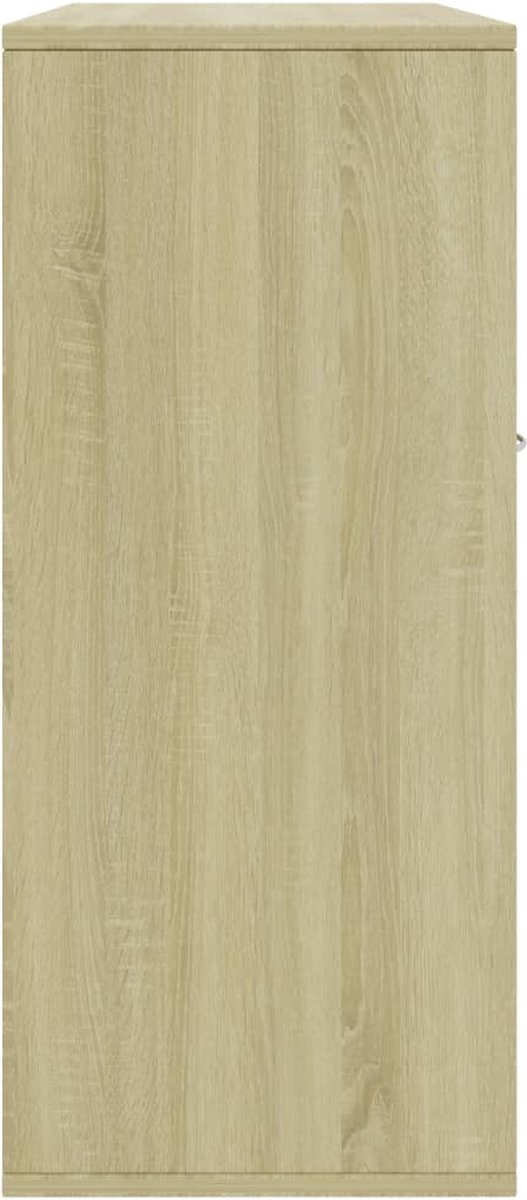 Vidaxl Dressoir 88x30x70 Cm Spaanplaat Sonoma Eikenkleurig - Bruin