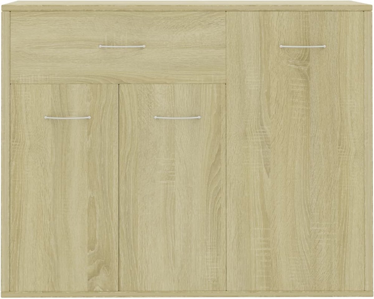 Vidaxl Dressoir 88x30x70 Cm Spaanplaat Sonoma Eikenkleurig - Bruin
