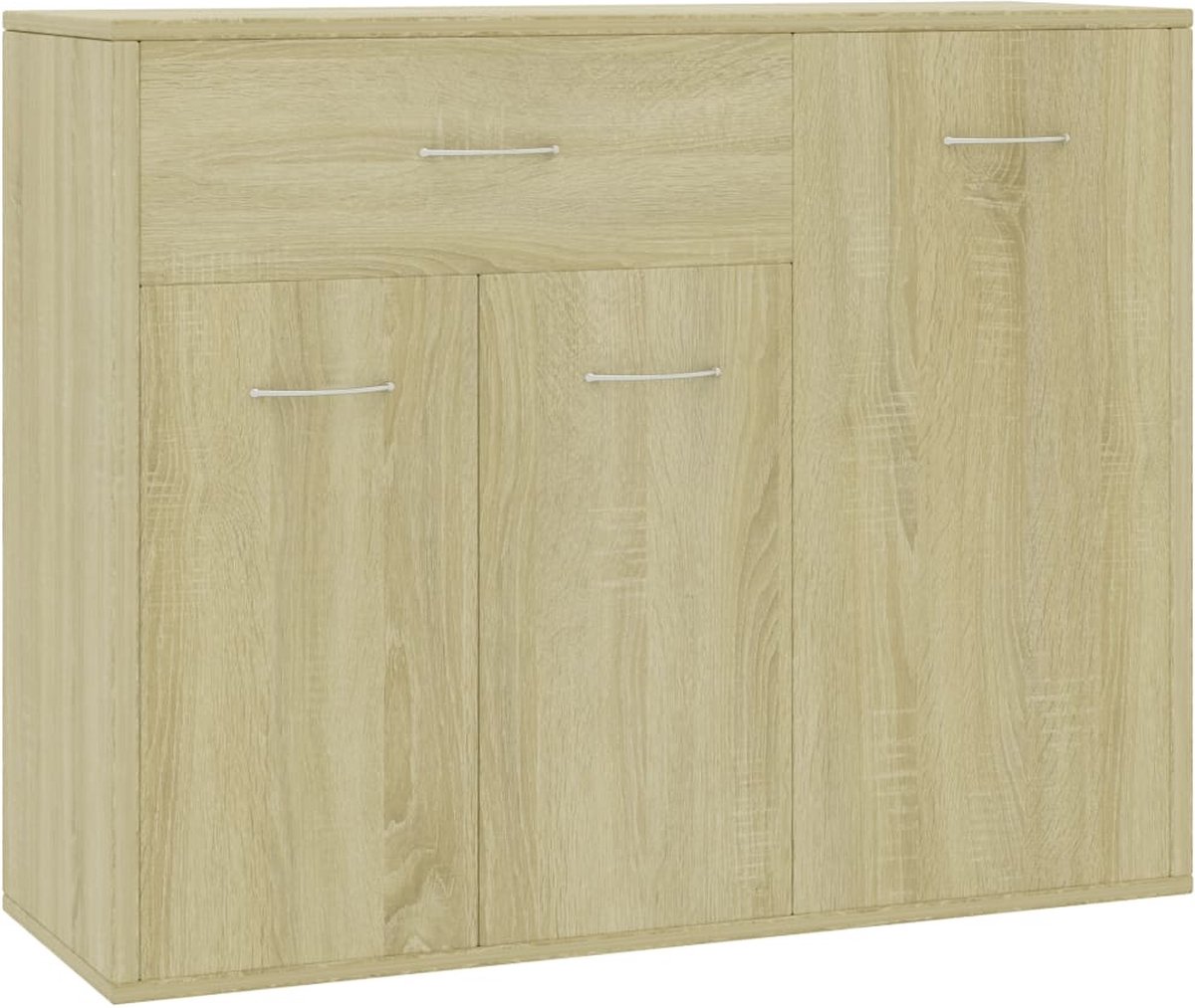 Vidaxl Dressoir 88x30x70 Cm Spaanplaat Sonoma Eikenkleurig - Bruin