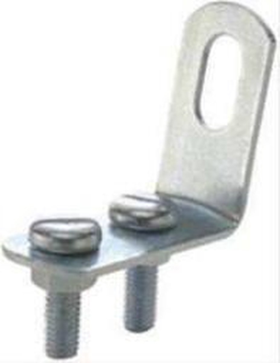 Bofix Spatbordwinkelhaak Met Bout Per 12 Stuks - Silver