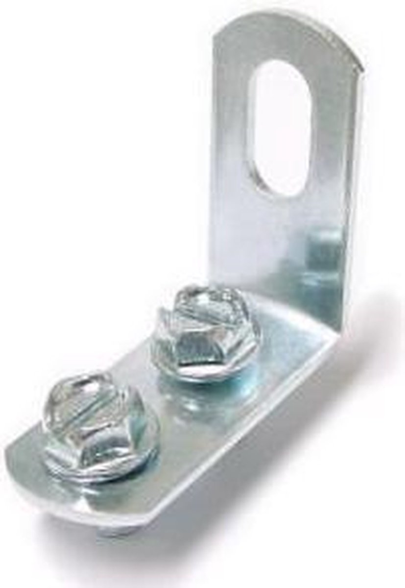 Bofix Spatbordwinkelhaak Met Bout Per 12 Stuks - Silver